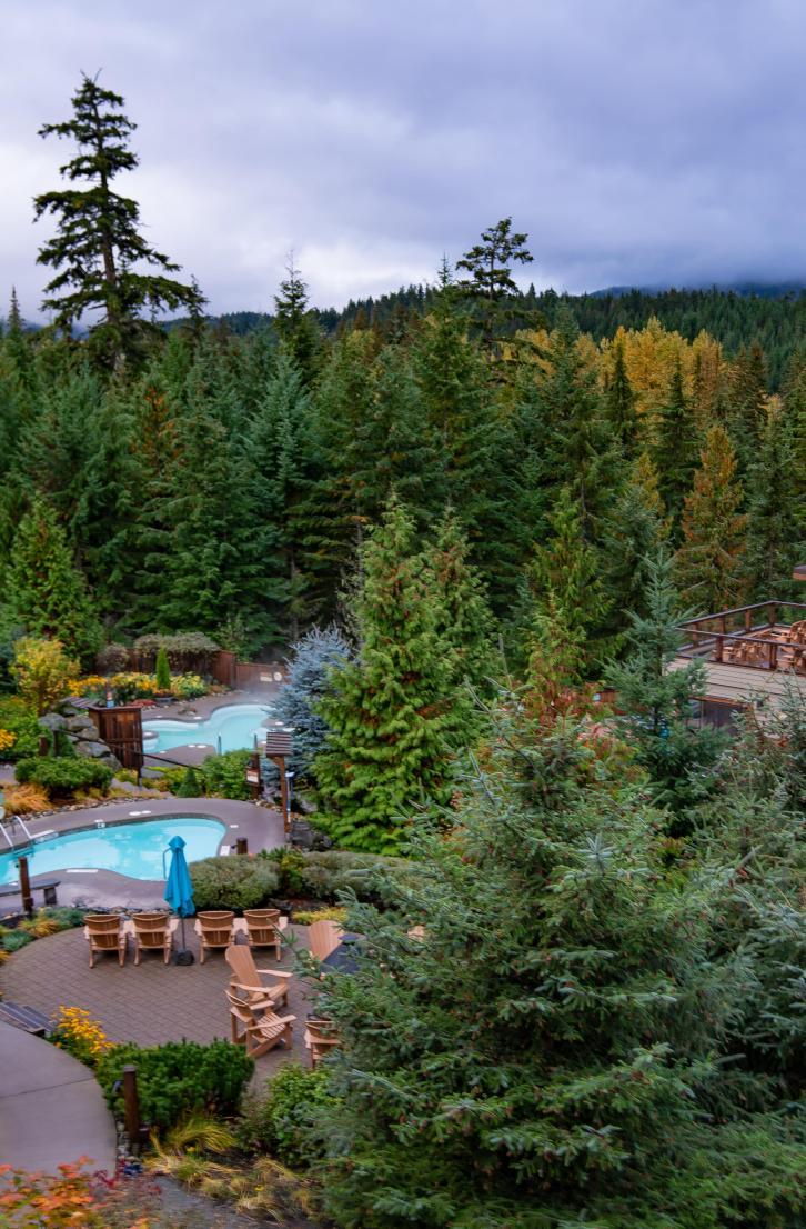 Scandinave Spa in Whistler, BC
